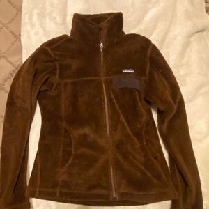 Patagonia Brown Fleece Full Zip Jacket ( Women’s Small)